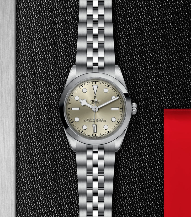 TUDOR Black Bay One stainless steel watch 36mm - British product