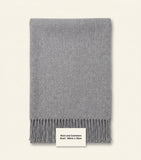 Prada wool scarf logo 35cm x 178cm - British product