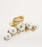 Jimmy Choo crystal-embellished claw hair clip - British product