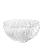 Lalique Crystal Plumes Bowl 20cm, UK version