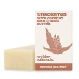 Wylder Naturals Unscented Coconut Milk Shea Butter Soap Bar 120g