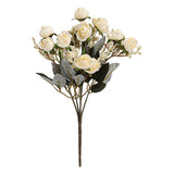 Superdrug Livingandhome Artificial Silk Rose Bouquet Champagne 29cm- Buy online at McGrocer
