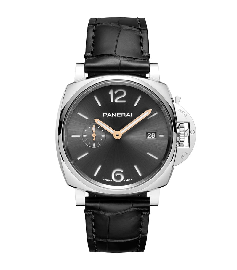 Panerai Luminor Due stainless steel watch 42mm, UK version