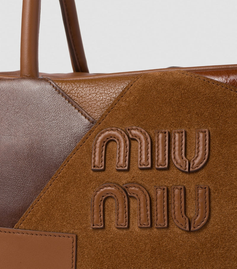 Miu Miu patchwork top-handle bag 23cm - British product