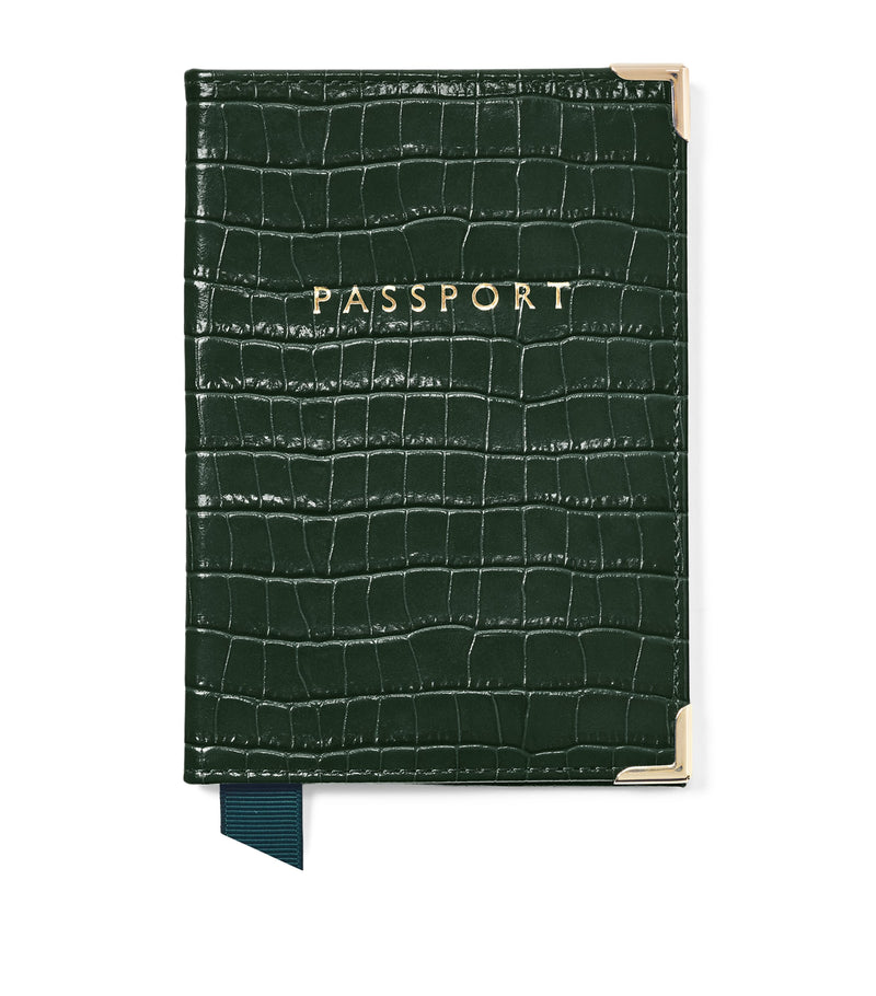 Aspinal of London leather passport cover - British product