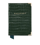 Aspinal of London leather passport cover - British product
