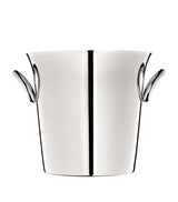 Harrods Silver-Plated Two-Bottle Champagne Cooler with Asymmetric Ring Handles- Buy online at McGrocer