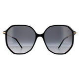 Hugo Boss BOSS 1329/S women sunglasses black gold dark grey gradient, imported from the UK