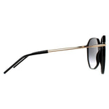Hugo Boss BOSS 1329/S women sunglasses black gold dark grey gradient, imported from the UK