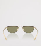 Giorgio Armani butterfly sunglasses steel frame (British brand)