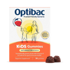Optibac Kids Gummies strawberry probiotic 30 gummies (British brand)