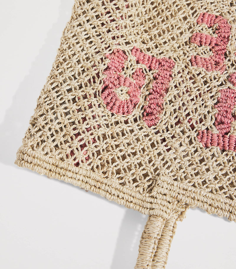 Jacksons Jute C'est La Vie Lavinia tote bag, imported from the UK