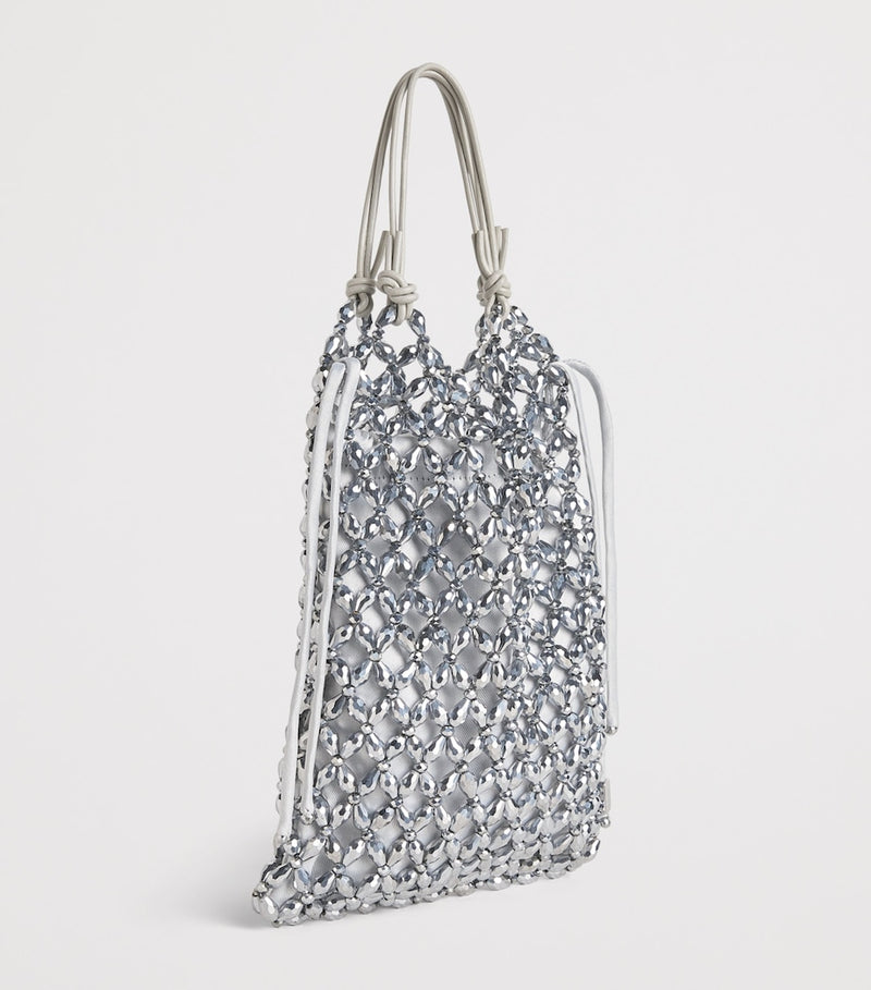 STAUD embellished Kelly mini bag, imported from the UK