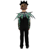 Smiffys Drachenkostüm Overall mit Maske und Flügeln, UK-Version