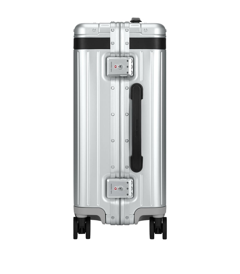 Carl Friedrik Carry-On Suitcase 56cm aluminium (British brand)
