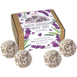 Bomb Cosmetics bath creamer gift set Lavender 4 pieces - British product