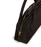 Alaïa Le Teckel suede clutch bag (British brand)