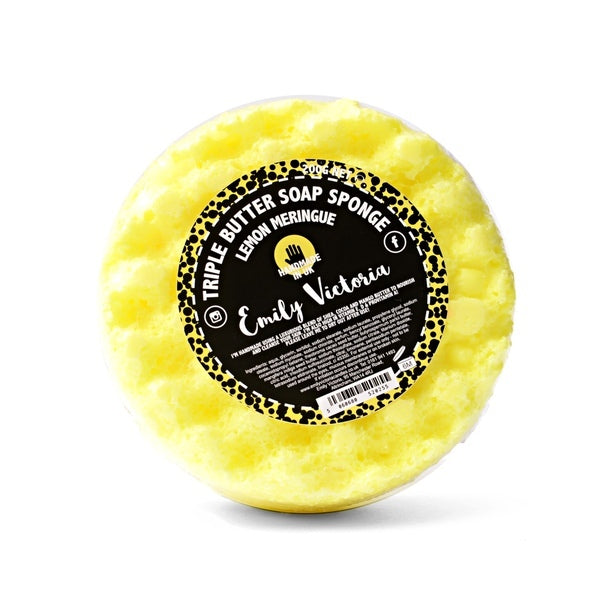 Emily Victoria Triple Butter Soap Sponge Lemon Meringue - British product