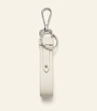 Prada Saffiano leather keychain 10cm, imported from the UK