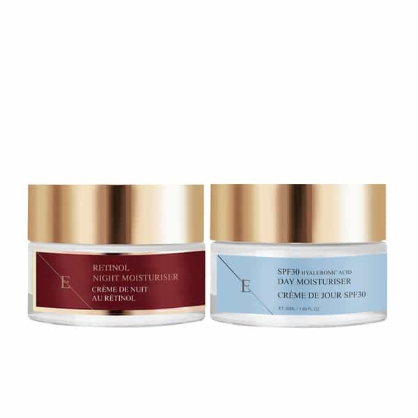 ErthSkin anti-aging skincare duo retinol and day cream - British product