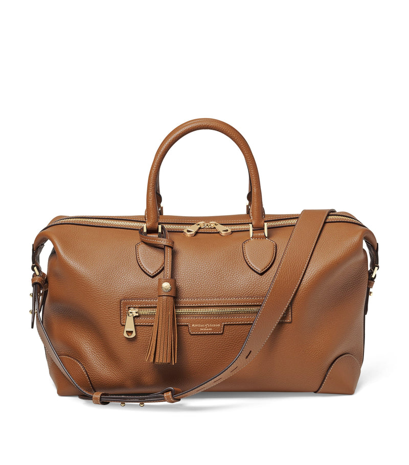 Aspinal of London Leather Hudson flight bag - British product
