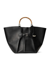 Harrods Ralph Lauren Collection Large Leather Ralph Tote Bag- Buy online at McGrocer
