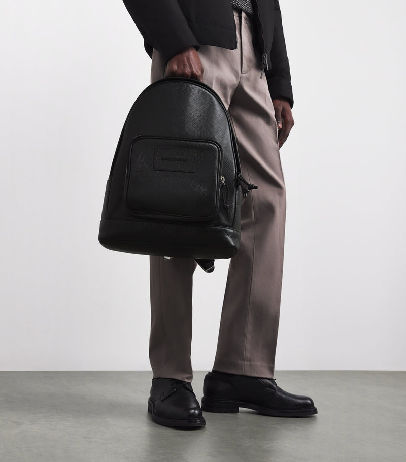 Emporio Armani leather backpack imported from the UK