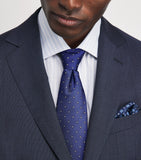 Isaia silk jacquard tie - British product