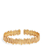 Suzanne Kalan yellow gold jagged bangle, imported from the UK