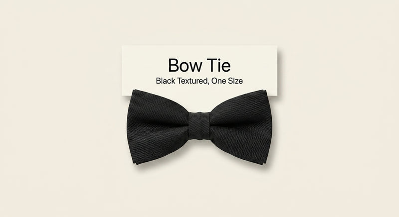 Givenchy silk jacquard bow tie - British product