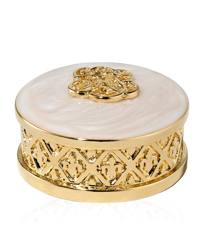 Estée Lauder tortoise solid perfume compact 1.5g, UK version