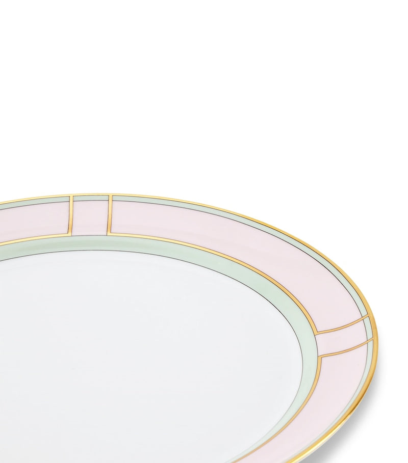 GINORI 1735 porcelain dinner plate Rosa 27cm, UK version