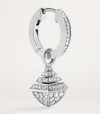 Marli New York white gold and diamond drop earrings (British brand)