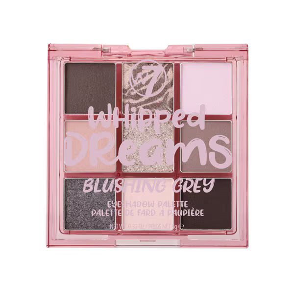 W7 Whipped Dreams Eyeshadow Palette 9 Shades (British brand)
