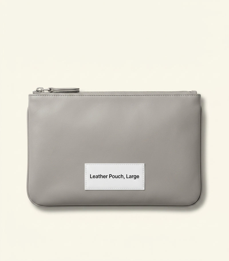 Prada pouch calf leather logo - British product