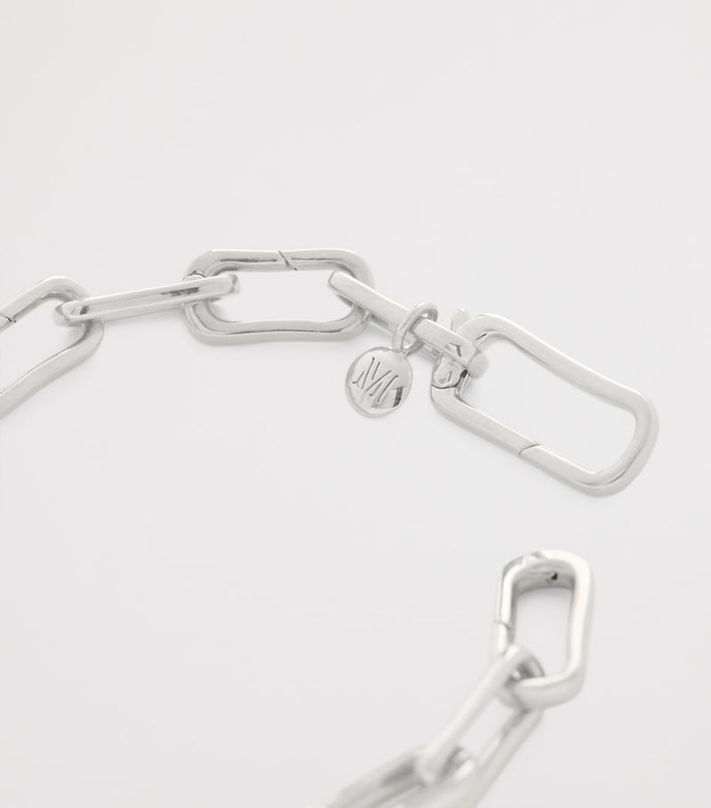 Monica Vinader Alta charm bracelet sterling silver (British brand)