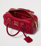 Miu Miu nappa leather Matelassé Arcadie top-handle bag, UK version