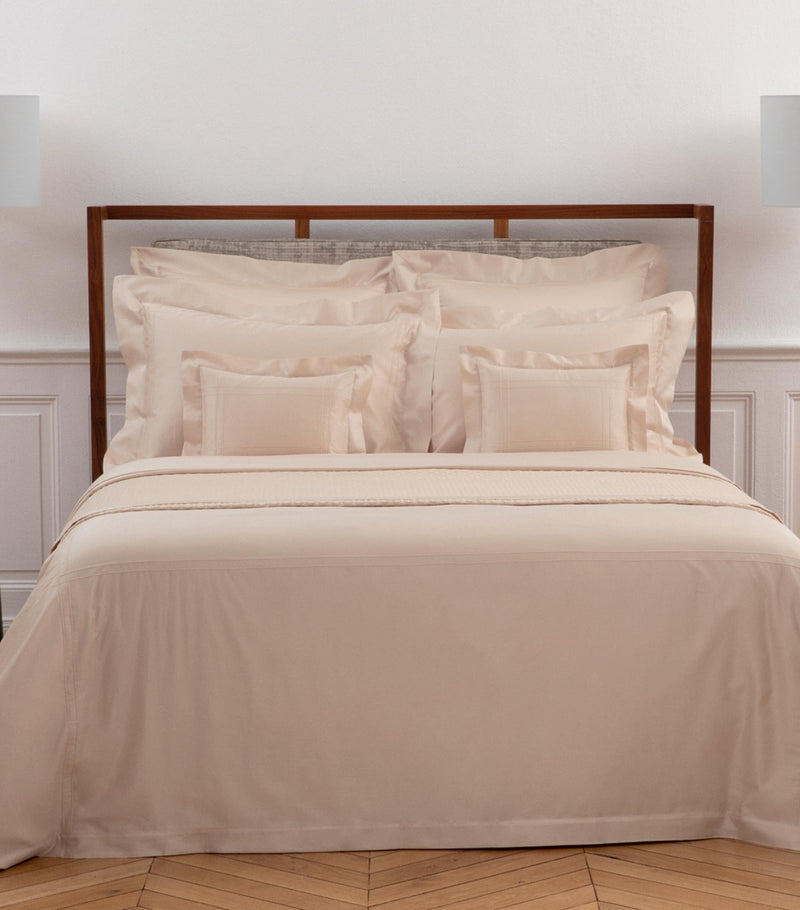 Yves Delorme Adagio double bottom flat sheet 240cm x 320cm (British brand)