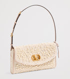 Valentino Garavani beaded vain soft shoulder bag, imported from the UK