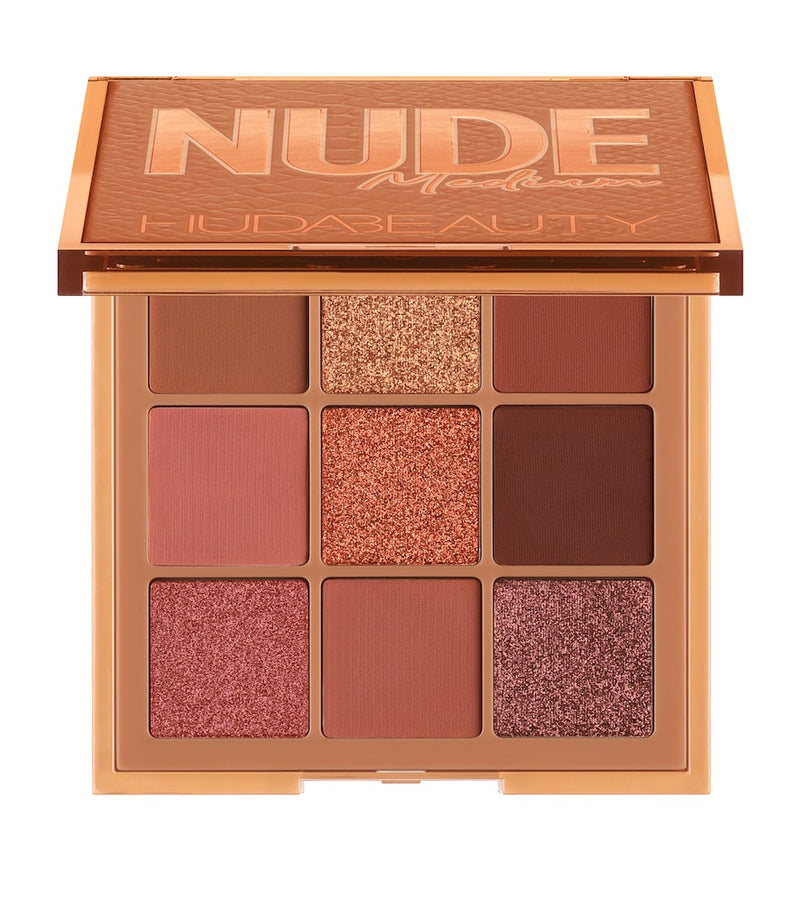Huda Beauty Medium Nude eyeshadow palette, UK version