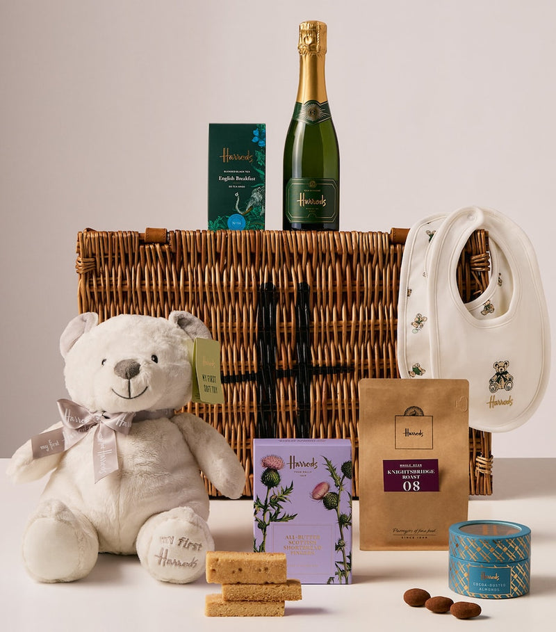 Harrods New Arrival Hamper gift basket (British brand)
