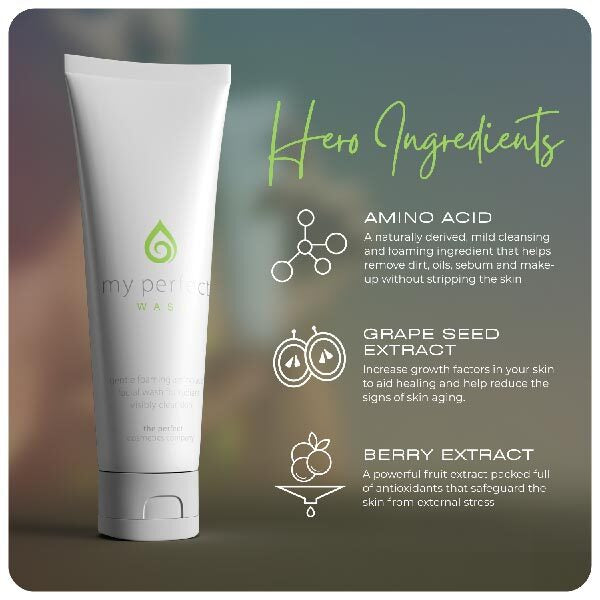 The Perfect Cosmetics My Perfect Wash cleanser 125ml, imported from the UK
