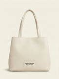 Cartier vintage leather tote bag with gold hardware - British product
