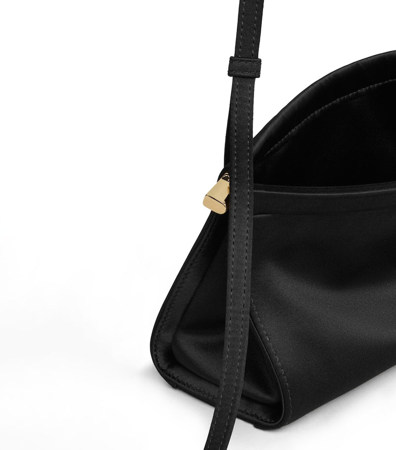 Alaïa small satin Le Click shoulder bag - British product