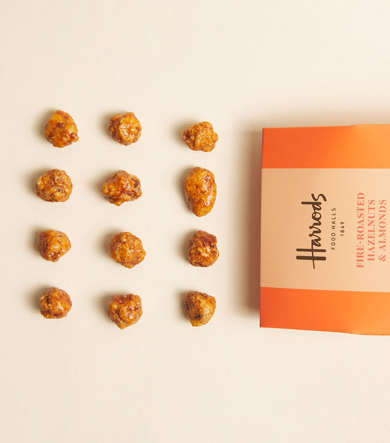 Harrods fire roasted mixed nuts 125g, UK version