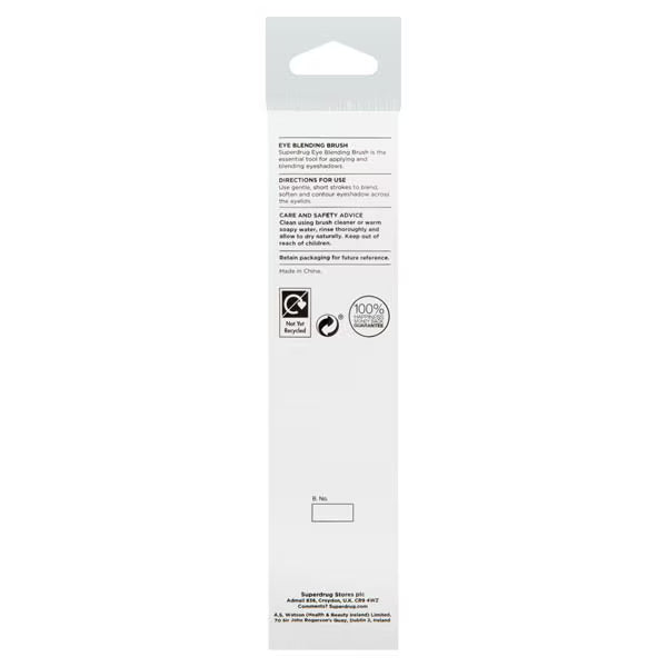 Superdrug eye blending brush for makeup application purposes (British brand)