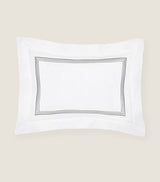 Harrods Pratesi Tre Righe Pillowcase 50cm x 75cm- Buy online at McGrocer