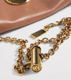 Chloé Heritage medium shoulder bag in buffalo leather, imported from the UK
