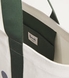 Harrods medium cotton logo tote bag, UK version