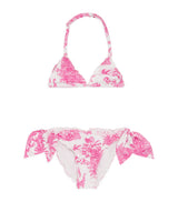 Harrods MARIE RAXEVSKY Jungle Print Frou Frou Bikini Children's Swimwear (2-12 Years)- Buy online at McGrocer